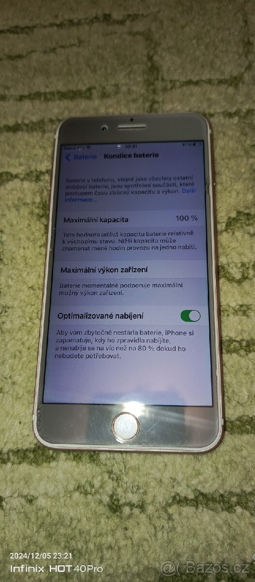 Prodám iPhone 7 Plus 128 GB baterie 100% - 2
