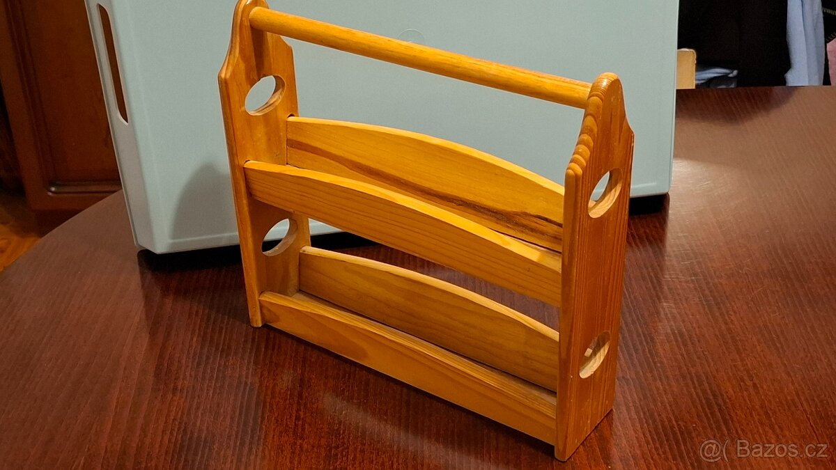 dřevěná polička - 2