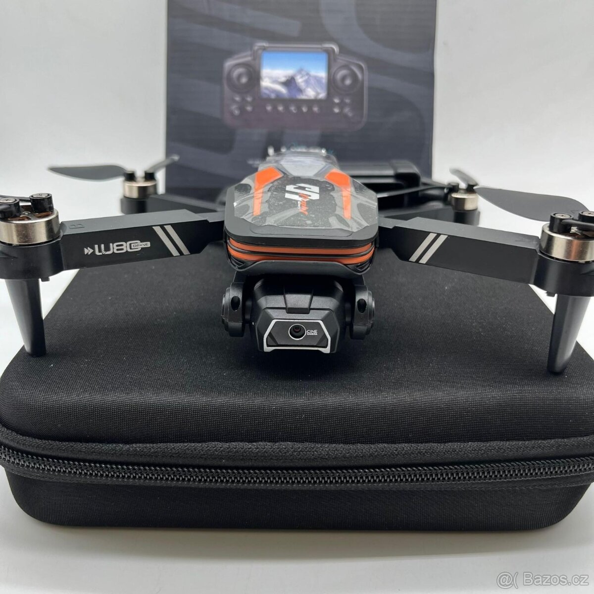 Dron LU 80 – skládací s HD kamerou a LED světly - 2