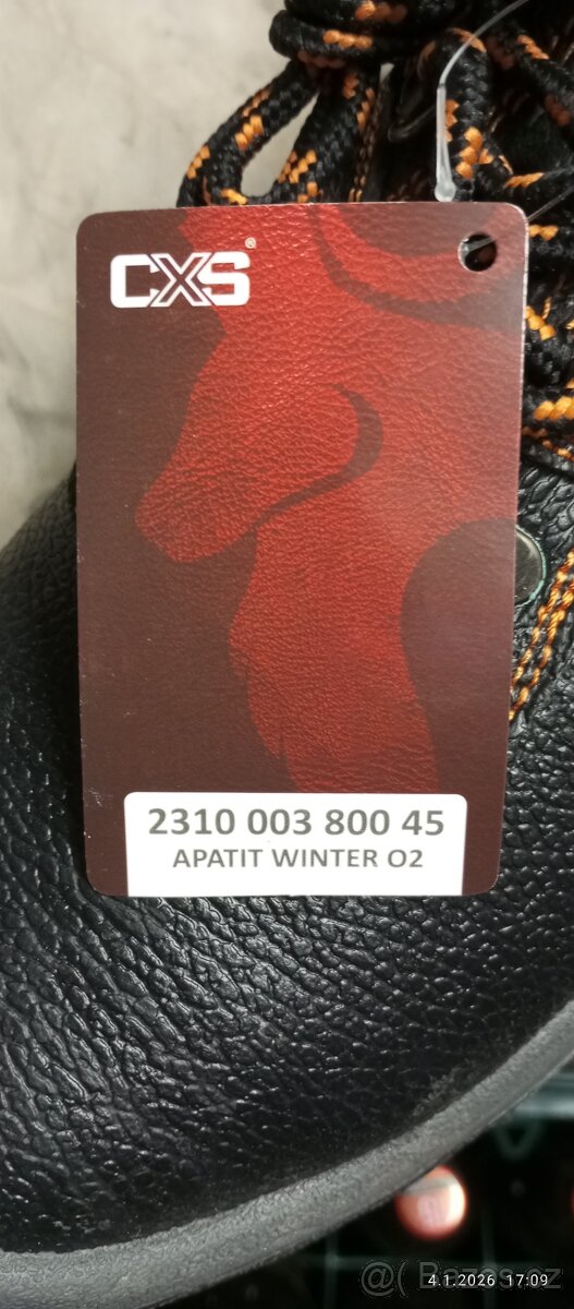 Zimní pracovní boty CXS - 2