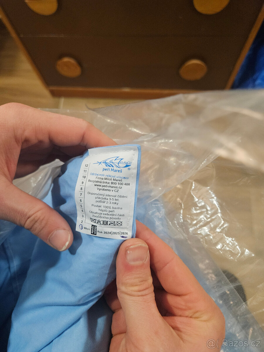 Péřová prošívaná deka - 2