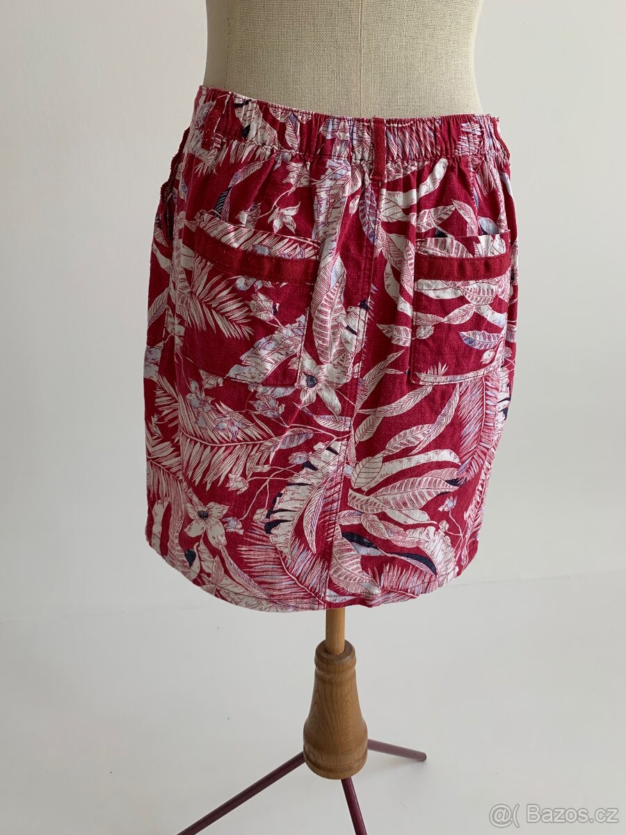 Sukně zn. NEXT, len-bavlna - 2