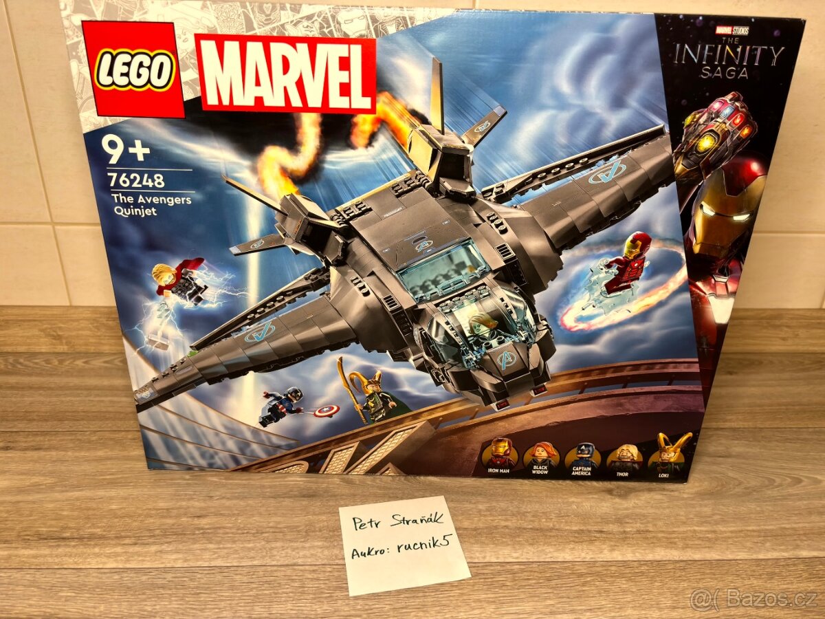 LEGO Marvel 76248 Stíhačka Avengers Quinjet - 2