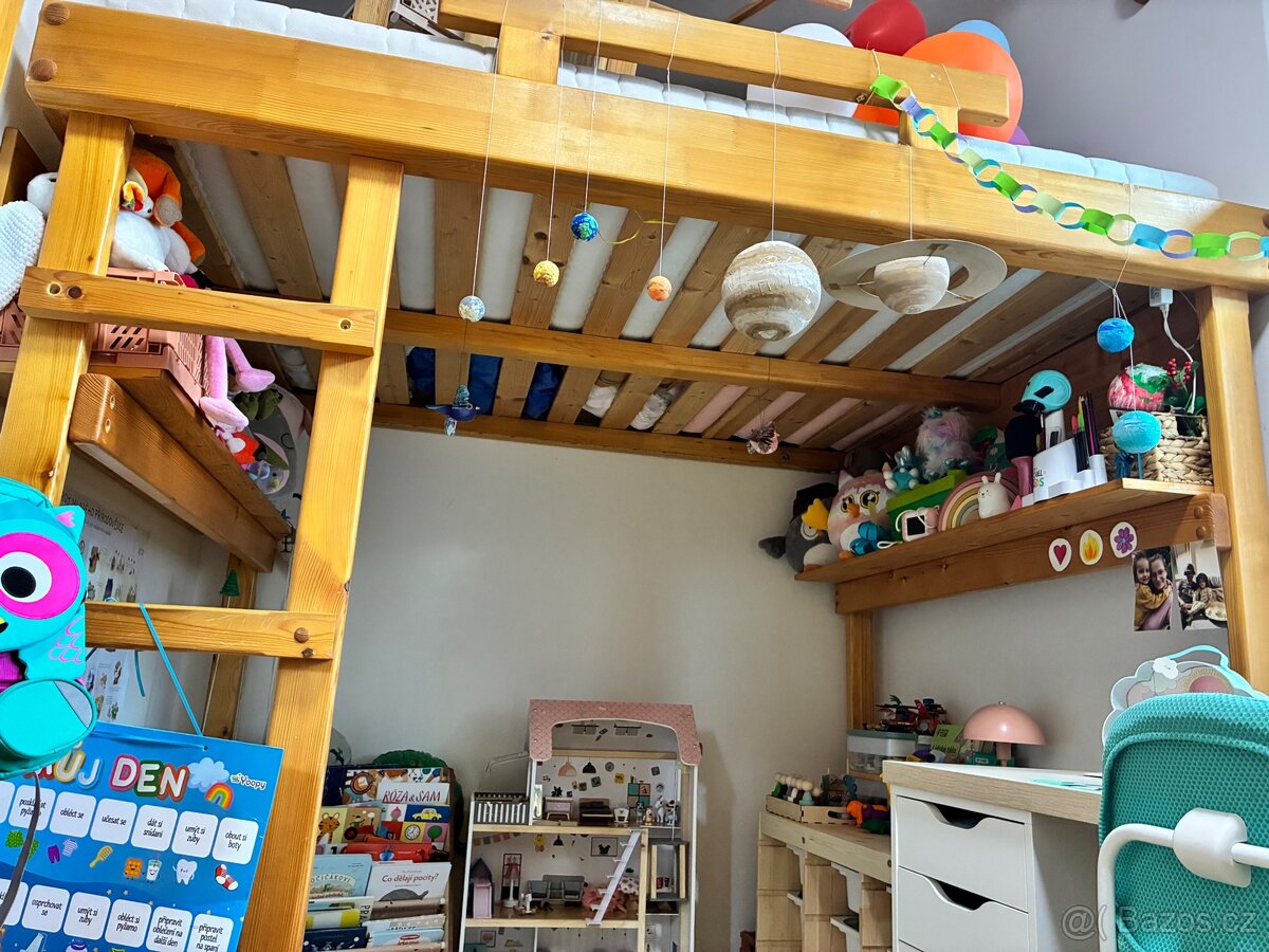 Vyvýšená postel - 2