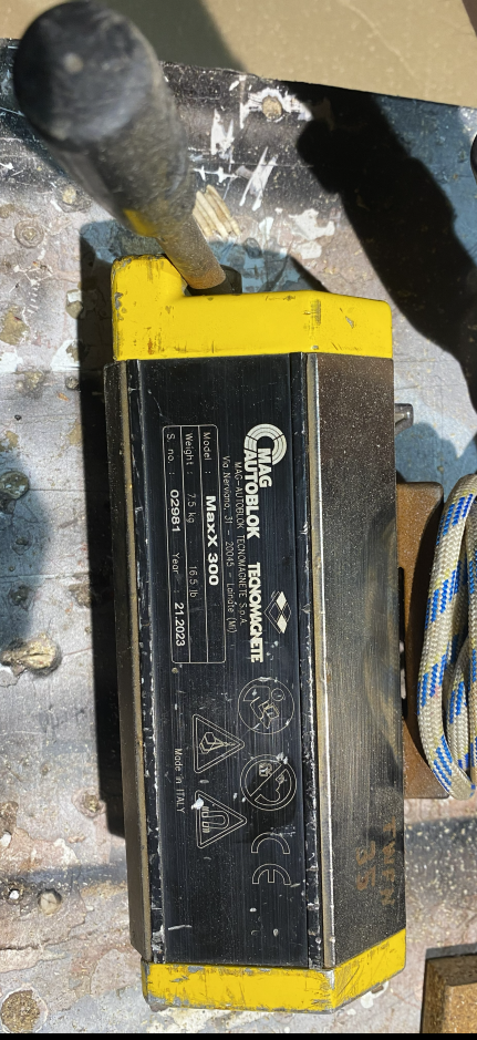 Permanentní břemenový magnet Tecnomagnete MaxX 300 – 300 kg - 2