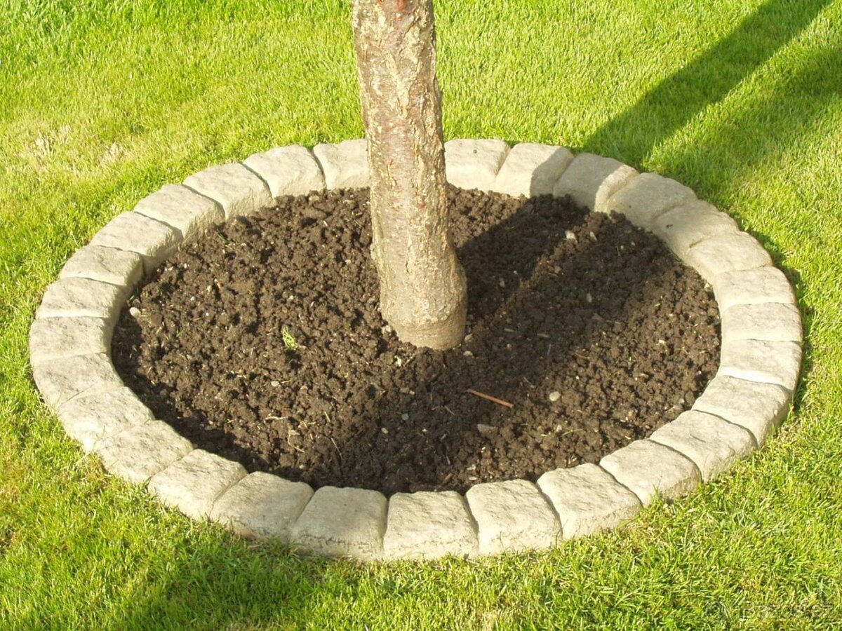 Zahradní obrubník. - 2