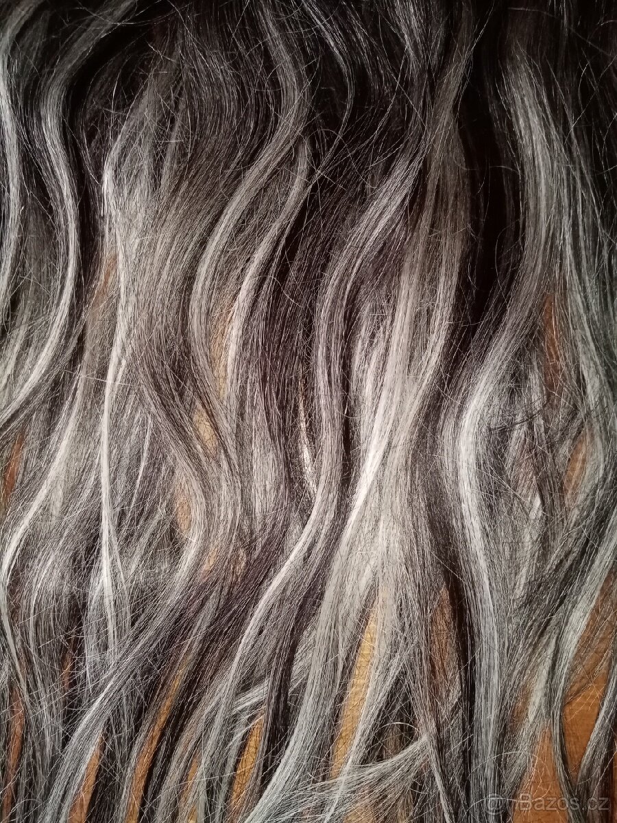 Pravé lidské vlasy remy - 2