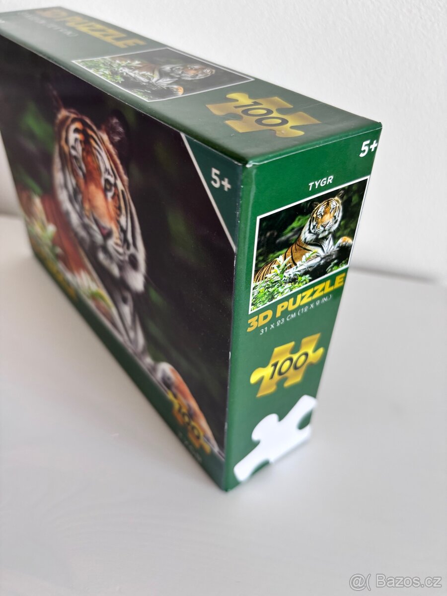 Puzzle tygr 3D - 2