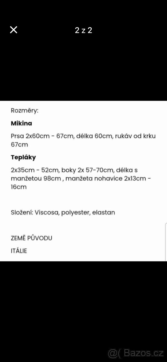 Tepláková souprava - 2