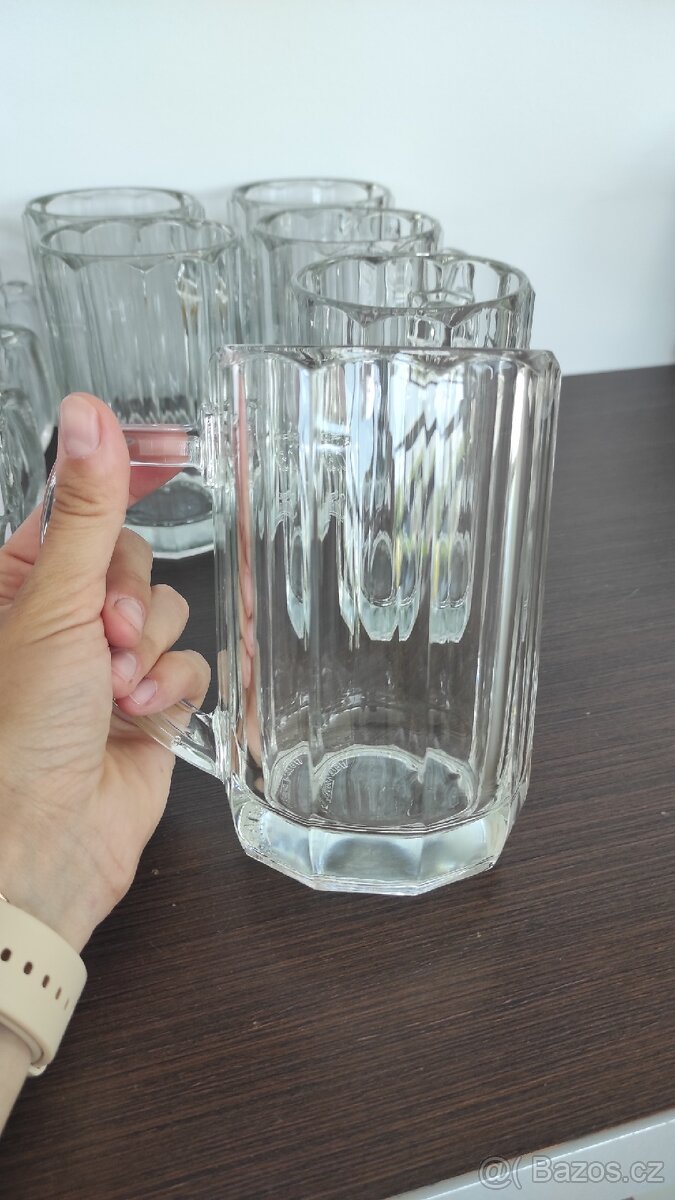 Pivní sklo/krýgl 0,5l Pivovar Janáček - 2