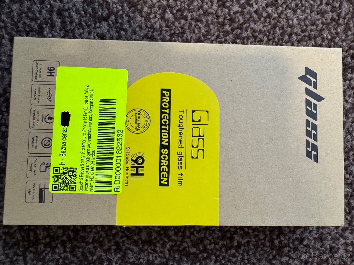 iPhone 15 pro ochrana skla slicka - 2