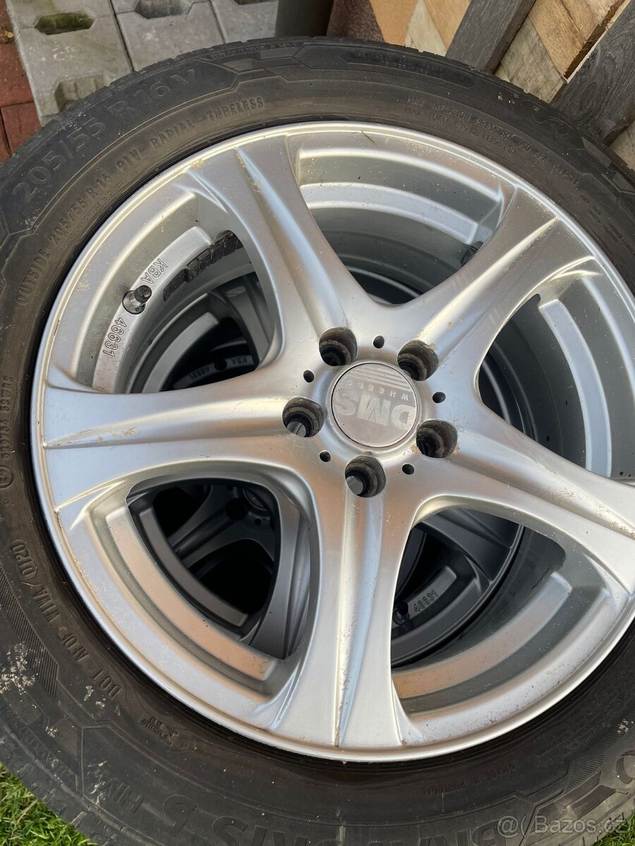5x100 R16, 205/55 r16 - 2