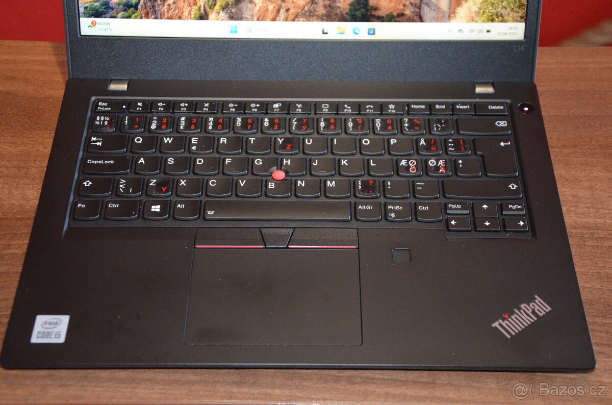 Lenovo ThinkPad L14 i5/16GB/SSD 256GB M.2/záruka - 2