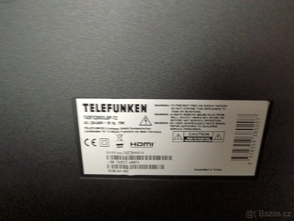 Televize Telefunken 109cm dbt-tv2 - 2