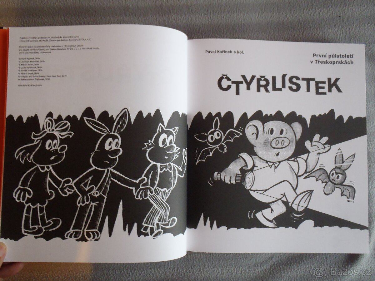 Čtyřlístek První půlstoletí v Třeskoprskách+desky+pohlednice - 2