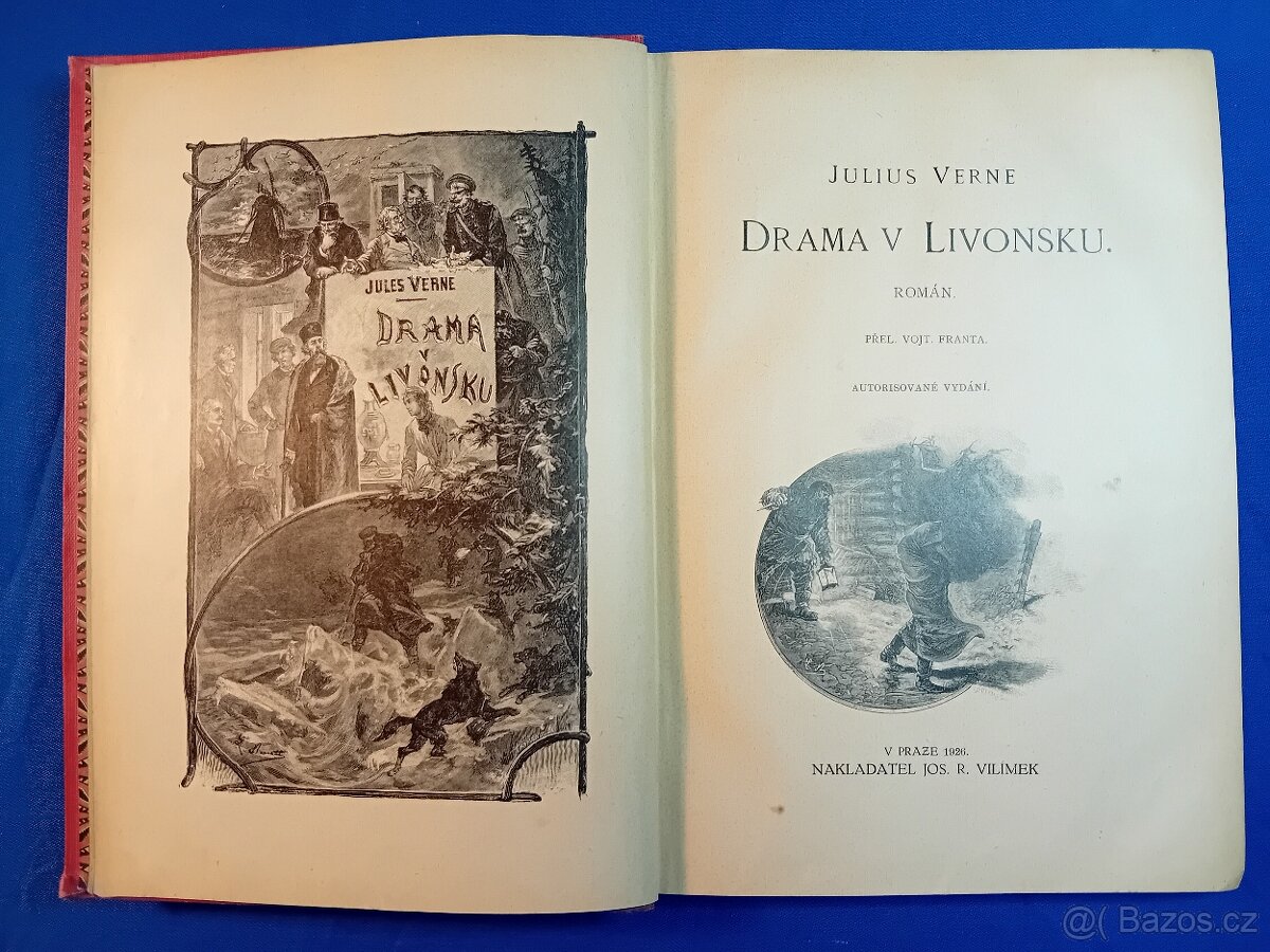 JULES VERNE - DRAMA V LIVONSKU - VILÍMEK - 1926 - 2