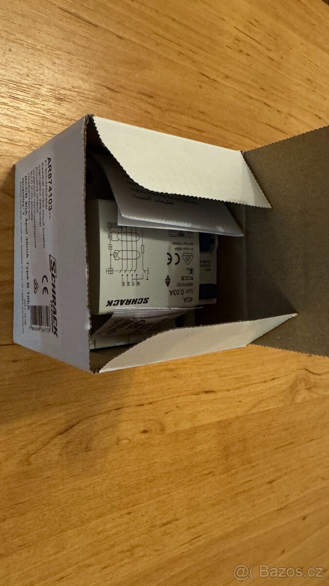 Proudový chránič typu B Schrack AMPARO 40 A, 4P, 30 mA - 2