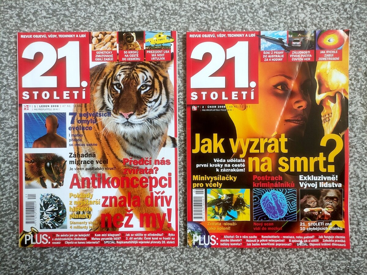 Prodám časopisy History, 21. století, Týden - 2