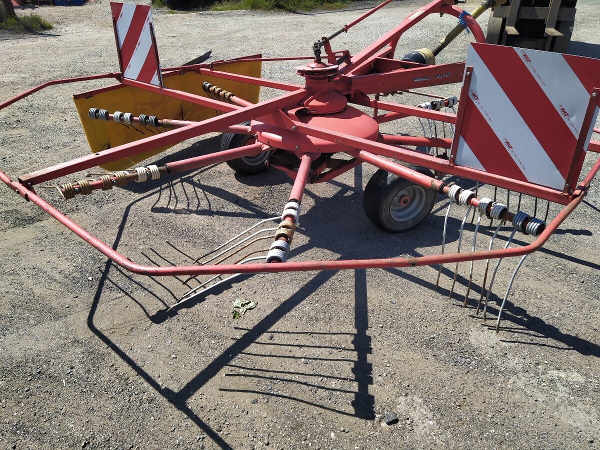 Shrnovač píce Pottinger 322 U, záběr 3m, kardan se spojkou, - 2