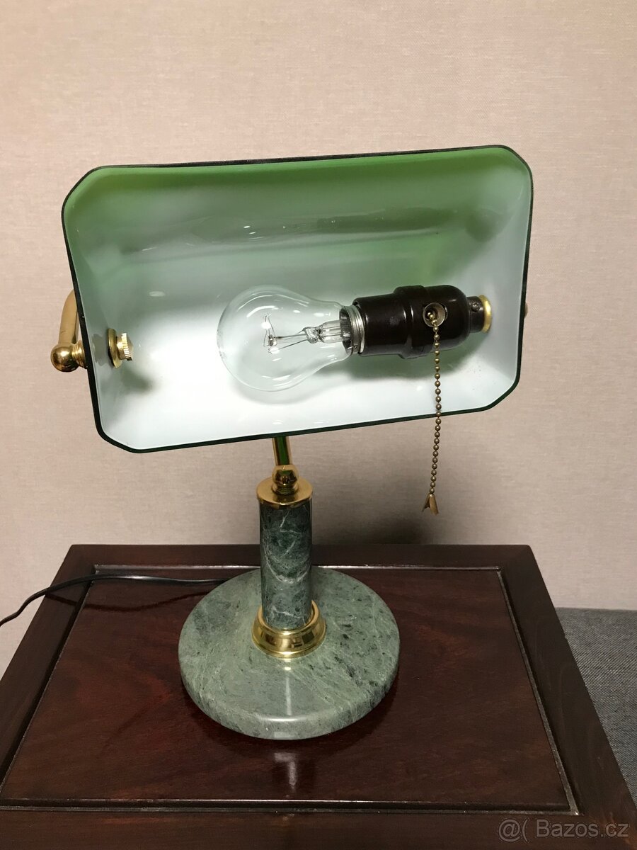 Stará bankeřska lampa - 2