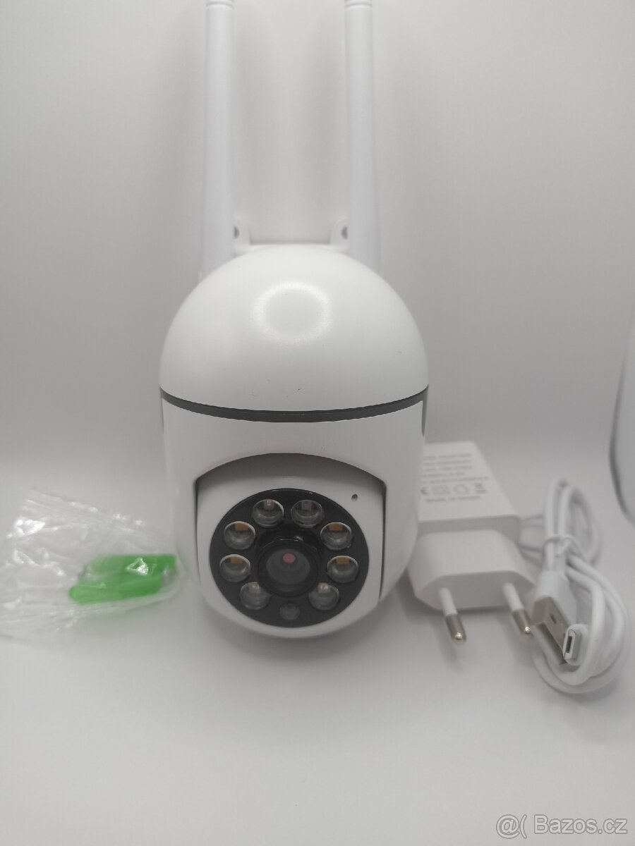 IP Kamera WiFi – 1080P HD, Venkovní, Noční Vidění Zvuk - 2