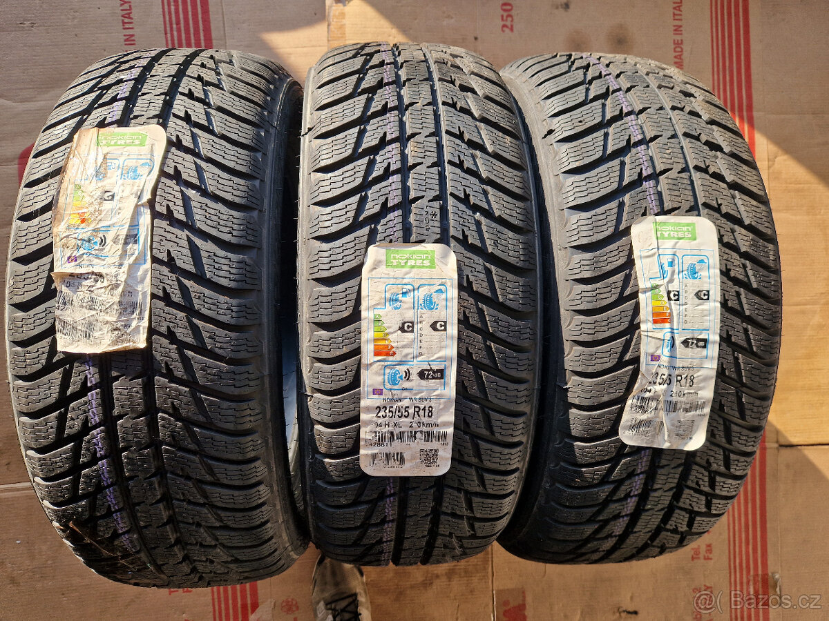 235/55 r18 zimni pneumatiky 3ks 4KS 235/55/18 235 55 18 - 2
