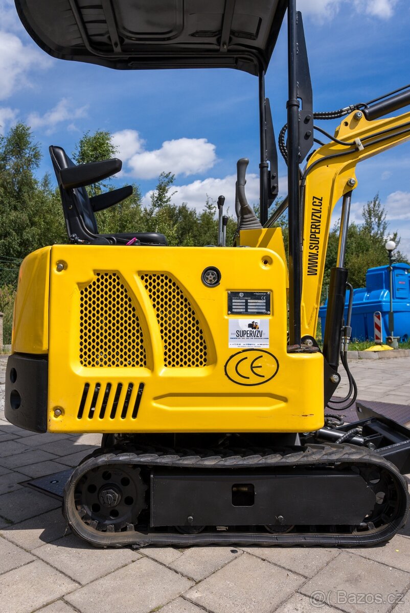 Pásový Mini Bagr Gunter Grossman GG800 - 2