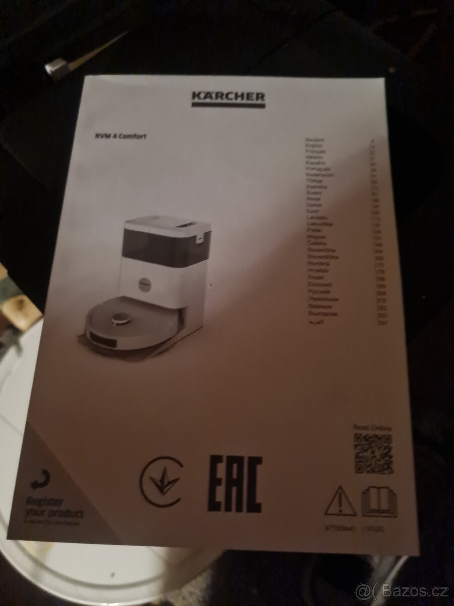 Roboticky vysavač a mop karcher - 2