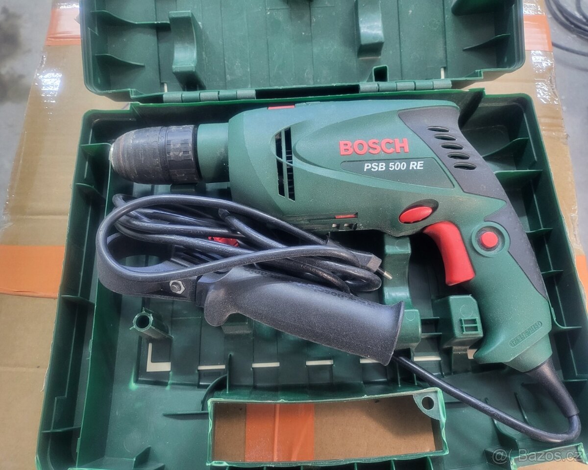 Příklepová vrtačka Bosch PSB 500 RE - 2