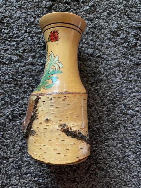 Dřevěná váza - 2