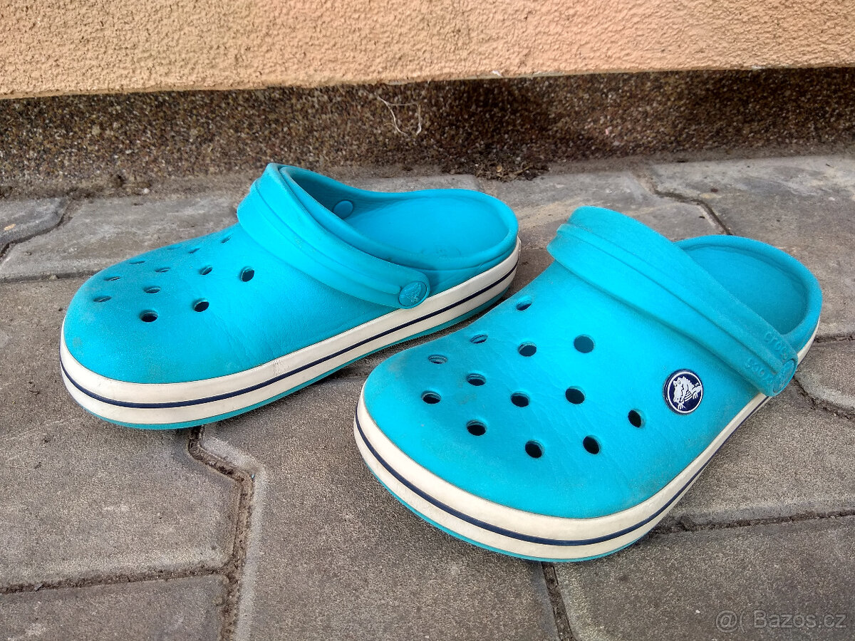 Dětské modré CROCS vel. 33 - 2