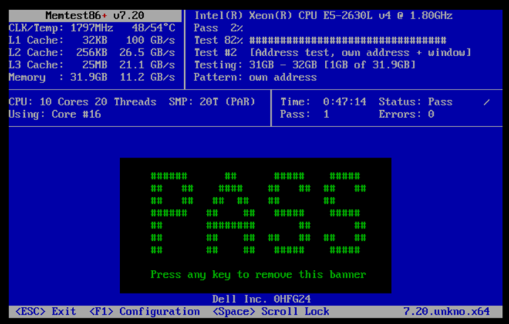32GB DDR4 RDIMM 2133P - 2