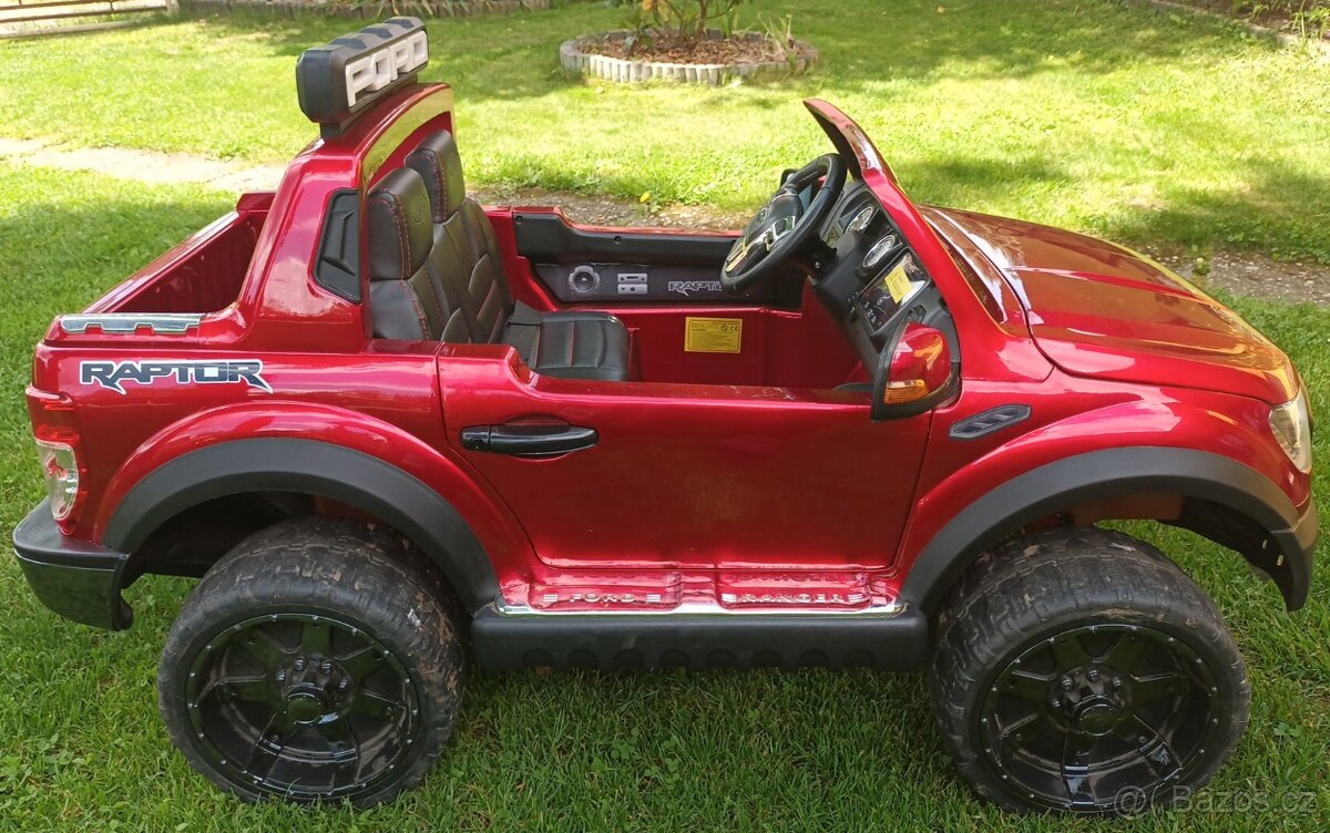Dětský elektrický pick-up Ford Raptor - 2