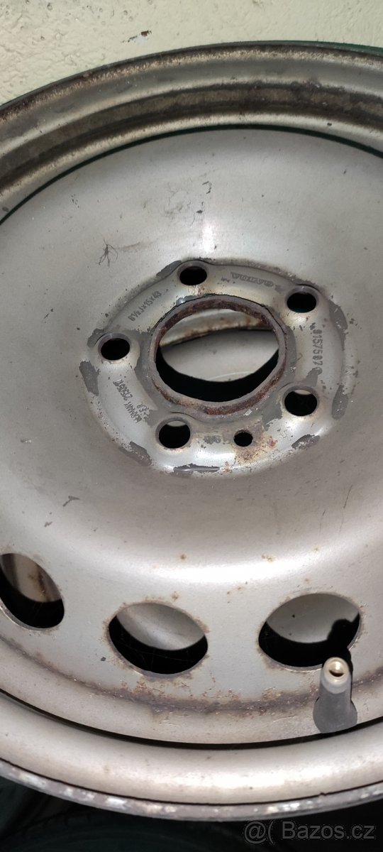 Plechové disky 5x110 Volvo,Opel,Fiat,Alfa,Saab - 2
