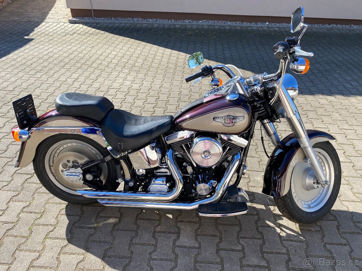 Harley-Davidson FAT BOY výroční vymena night train - 2
