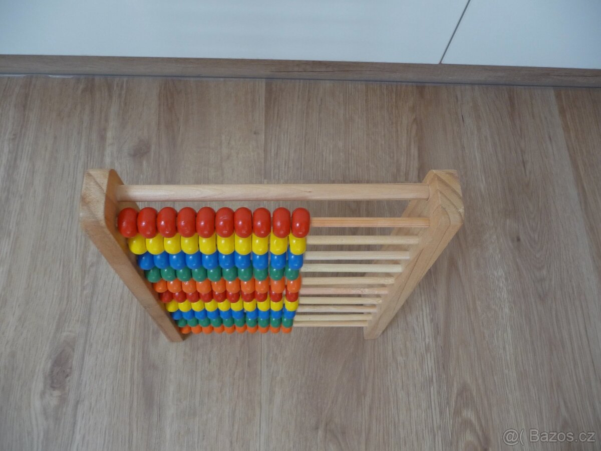 NOVÉ Dřevěné počítadlo - 2