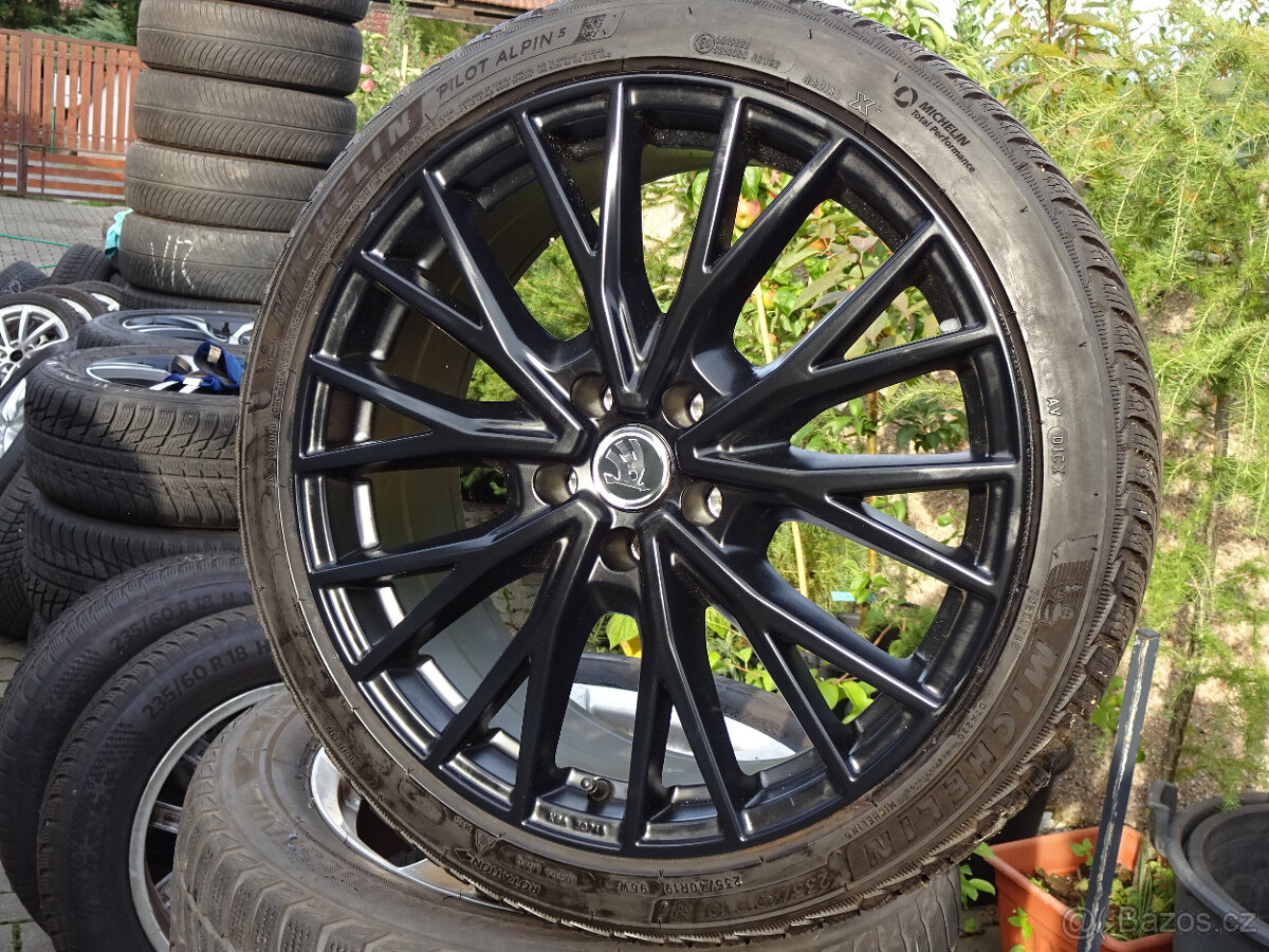 Superb 3 + VW Passat - NOVÁ zimní TOP alu kola 19" 5x112 - 2