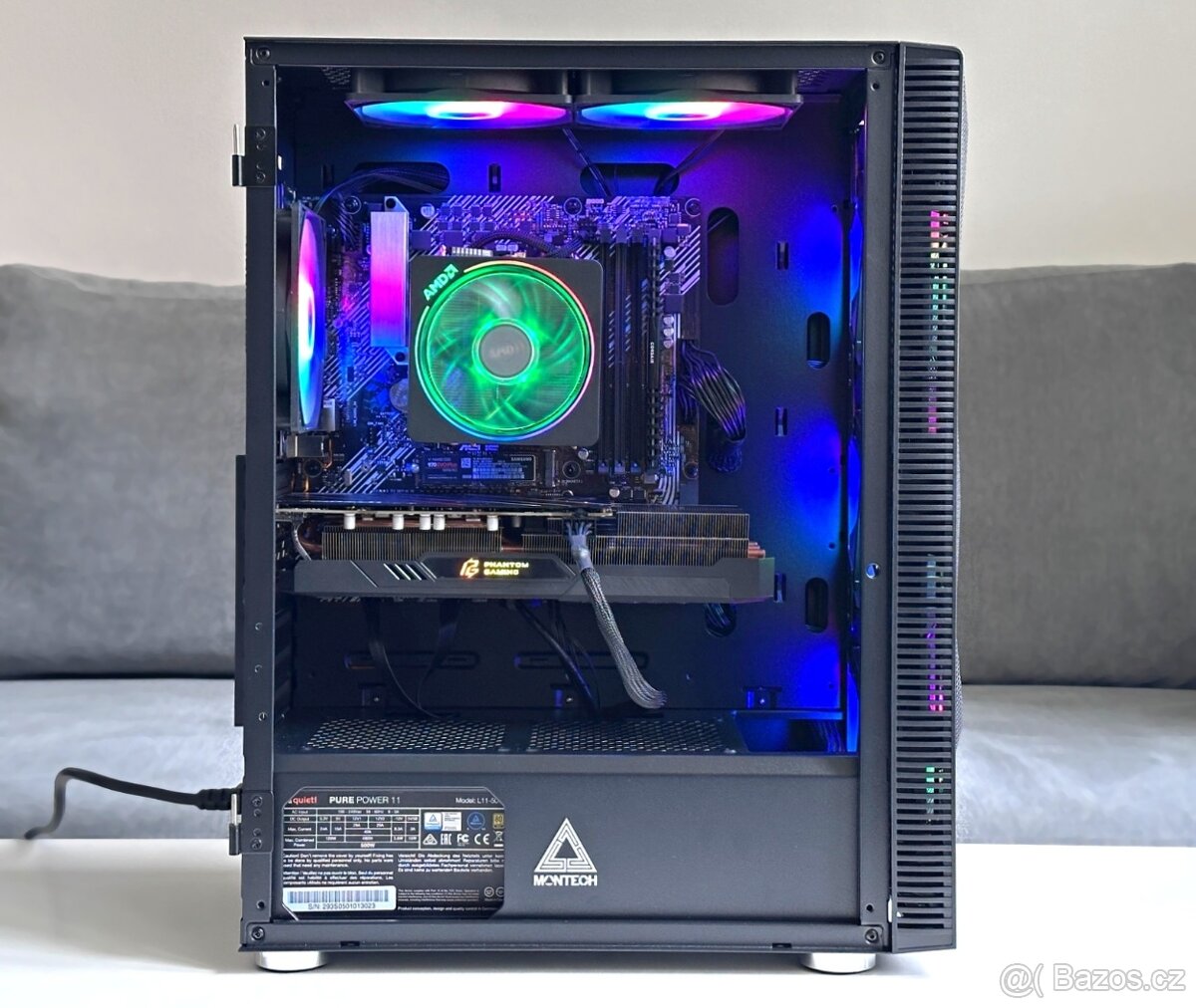 Herní PC Ryzen 5 3600, RX 5600 XT 6GB, RAM 16GB, SSD 500GB - 2
