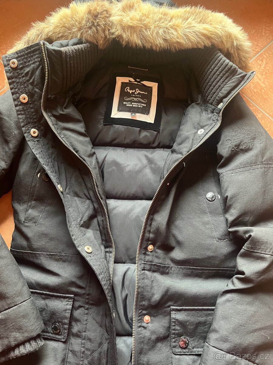 Dánský kabát Pepe Jeans vel.M Top stav - 2