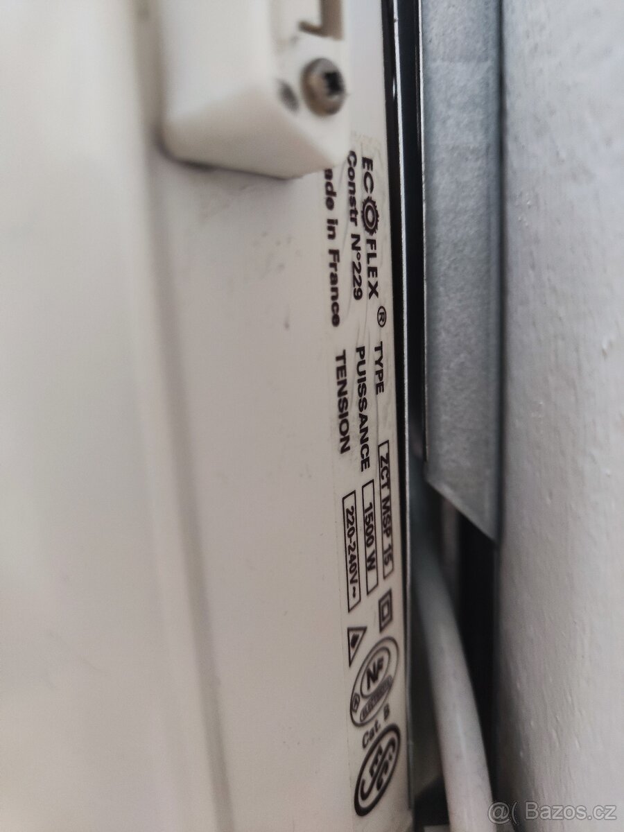 Elektrické přímotopy Ecoflex 1500w a 2000w - 2
