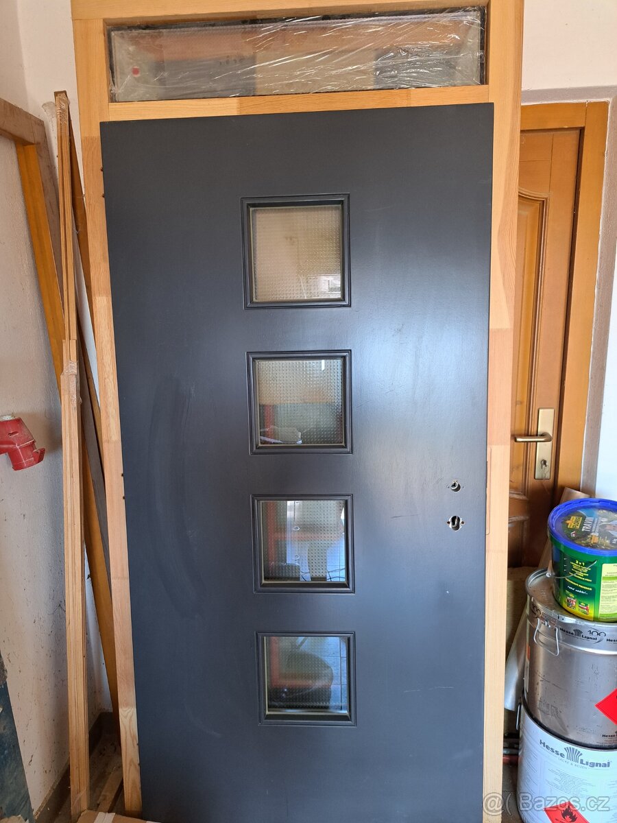 Levé vchodové Euro dveře - 2