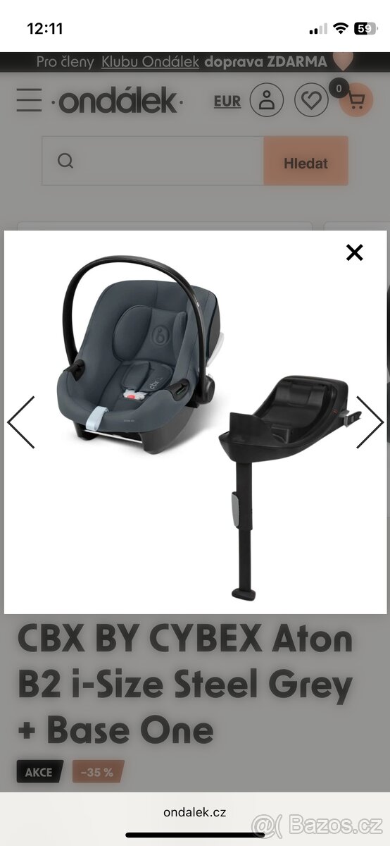 Autosedačka CYBEX ATON B2 - 2