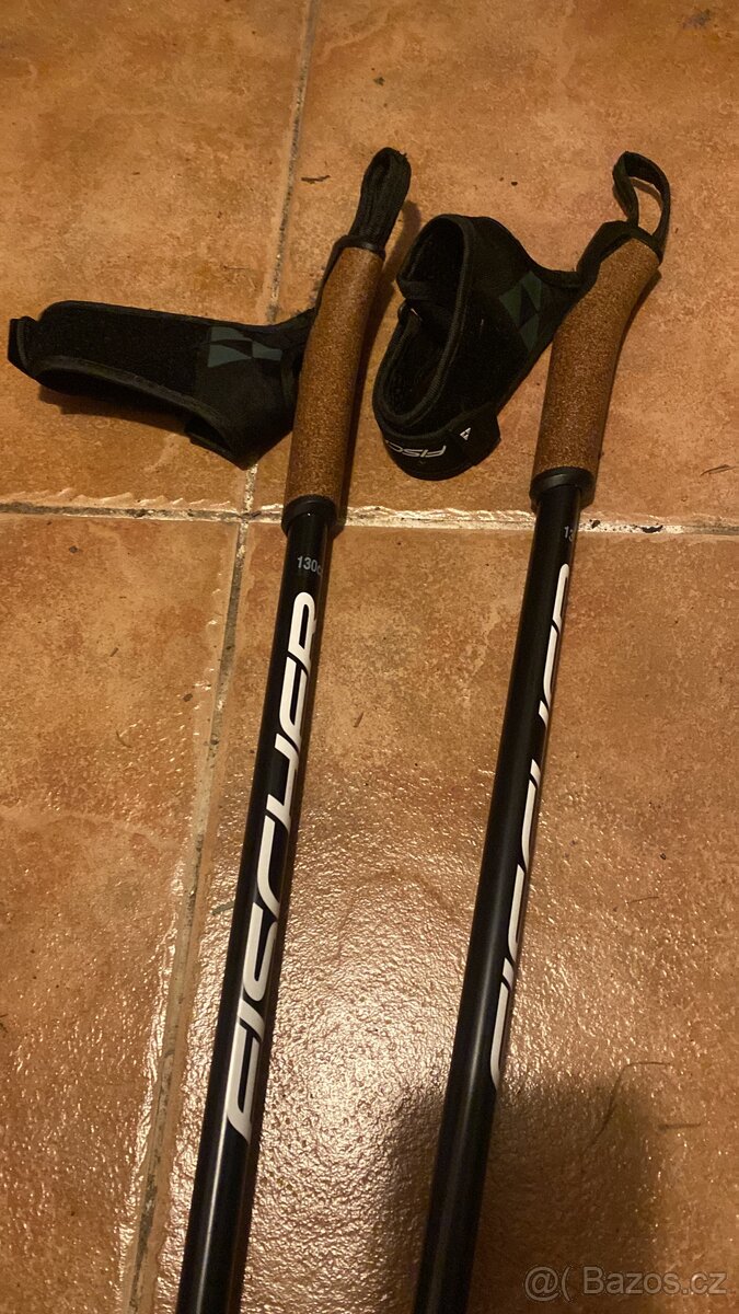 Hůlky na běžky fischer rc3 130cm - 2