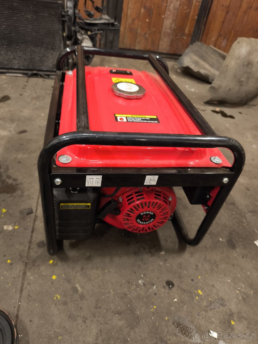 Prodám benzínovou centrálu 220-380v - 2