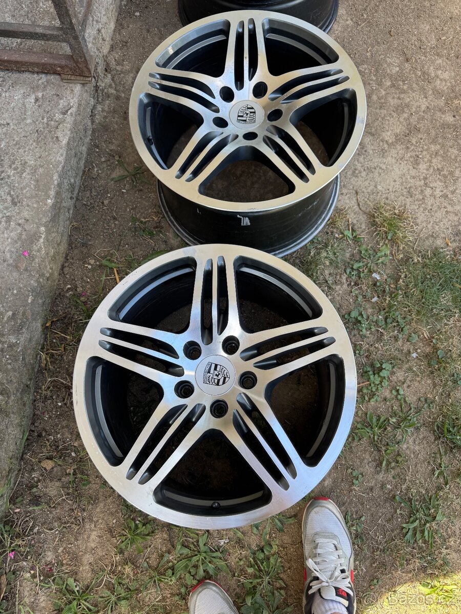 Porsche 911 alu kola r19 5x130 turbo dvourozměr - 2