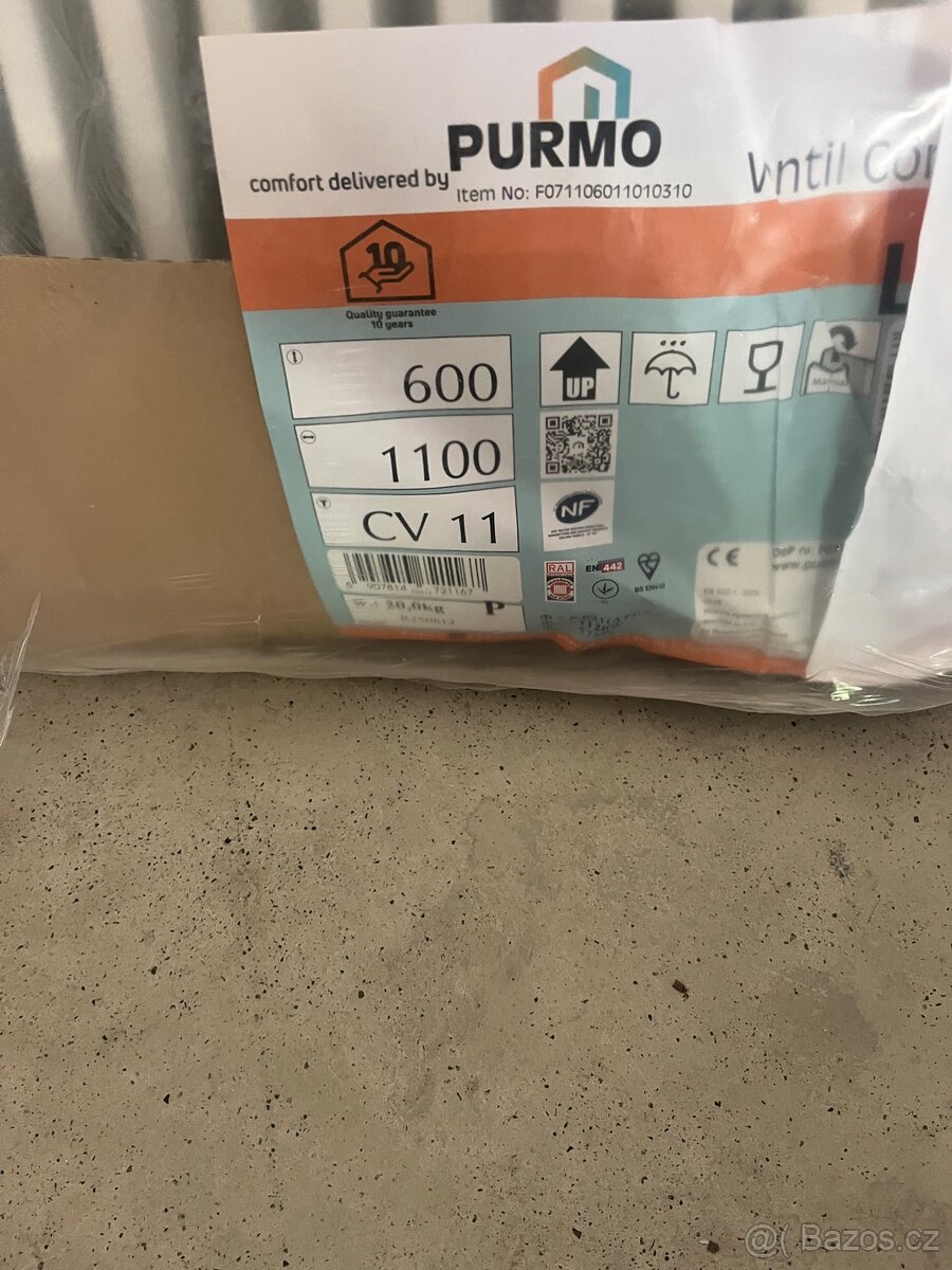 Radiátor PURMO 6001100 CV11 - 2