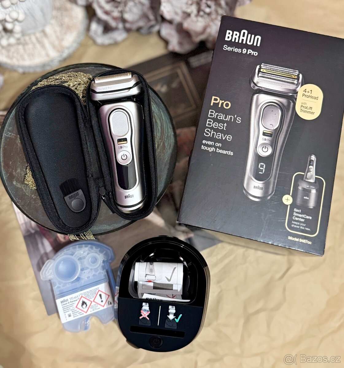 Špičkový holicí strojek Braun Series 9 Pro 9467cc - 2