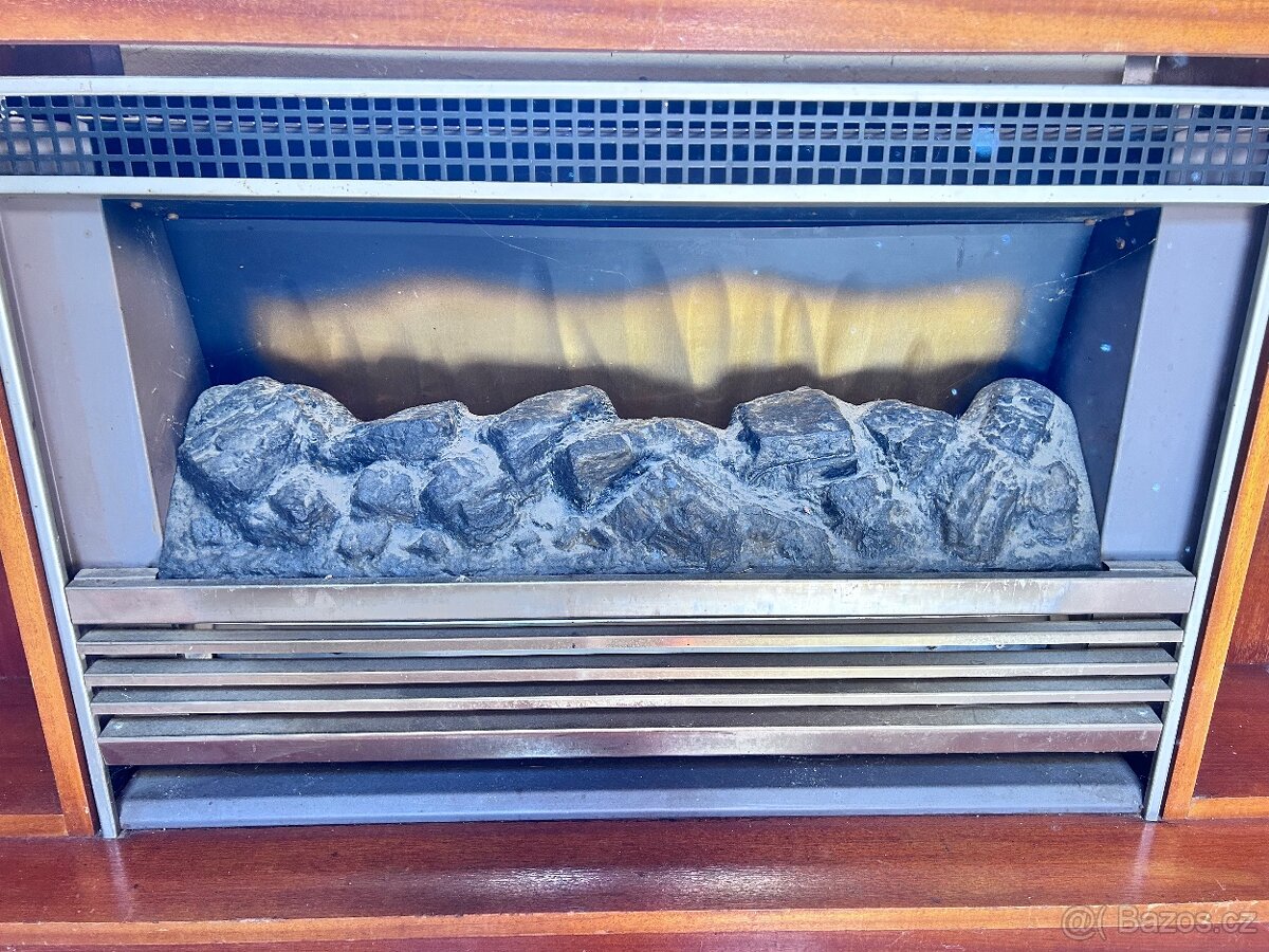 Elektrický krb 50. léta - 2