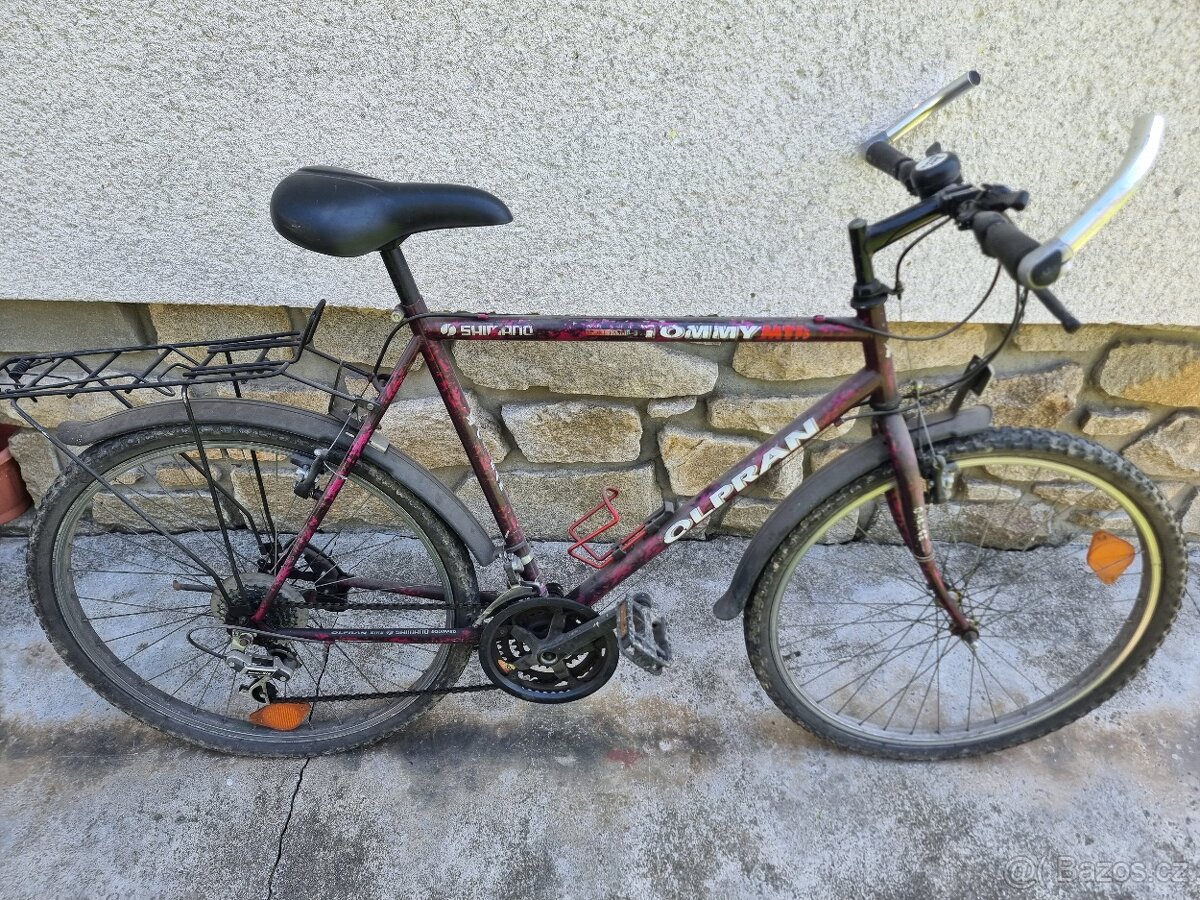 Prodám horské kolo Tommy Olpran Schimano viz foto. - 2