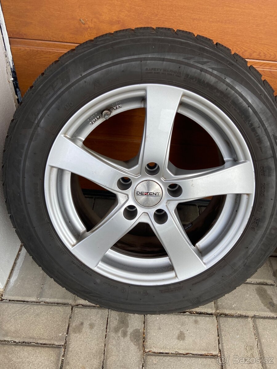 Alu kola DEZENT, 5x112, R16, zimni pneu - 2
